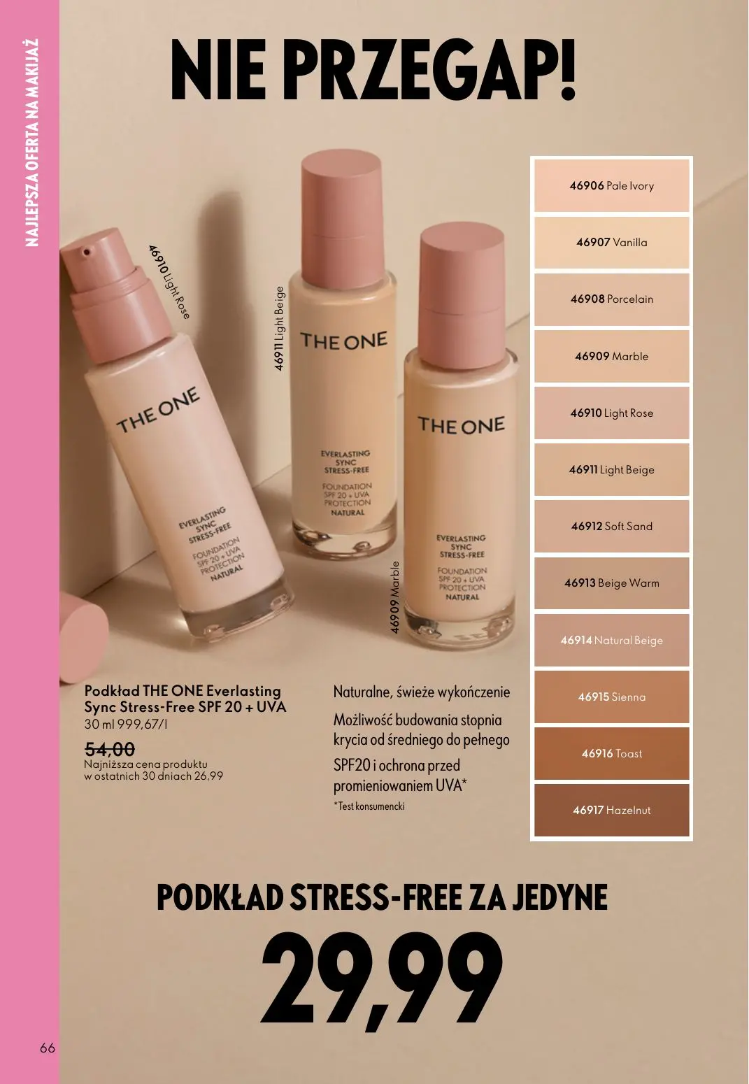 gazetka promocyjna ORIFLAME Niech zalśnią twoje oczy - Strona 66