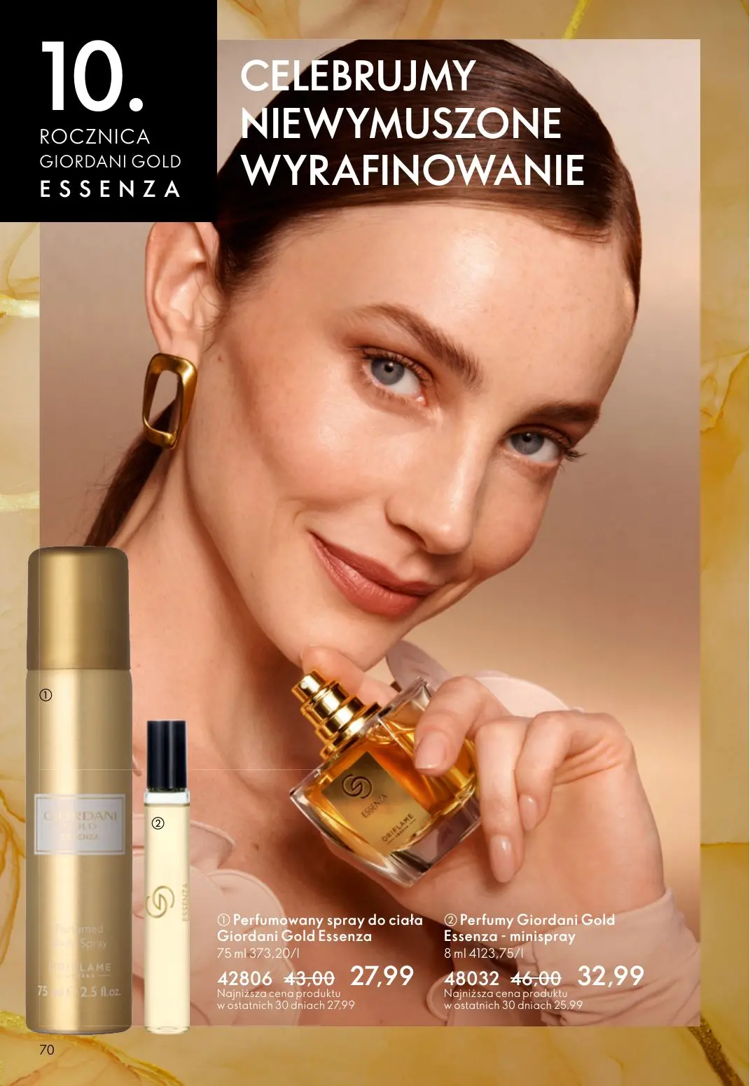 gazetka promocyjna ORIFLAME Niech zalśnią twoje oczy - Strona 70