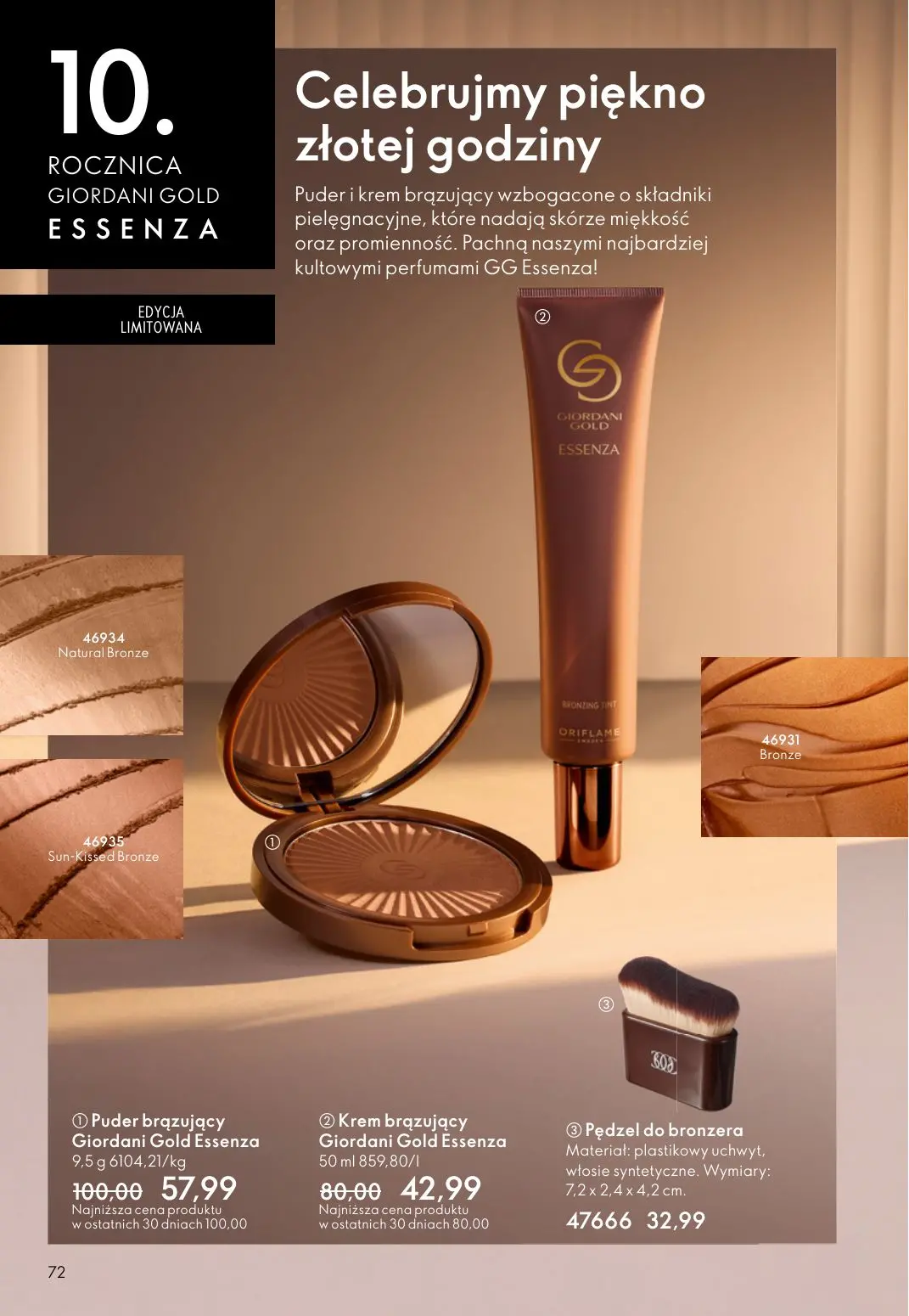 gazetka promocyjna ORIFLAME Niech zalśnią twoje oczy - Strona 72