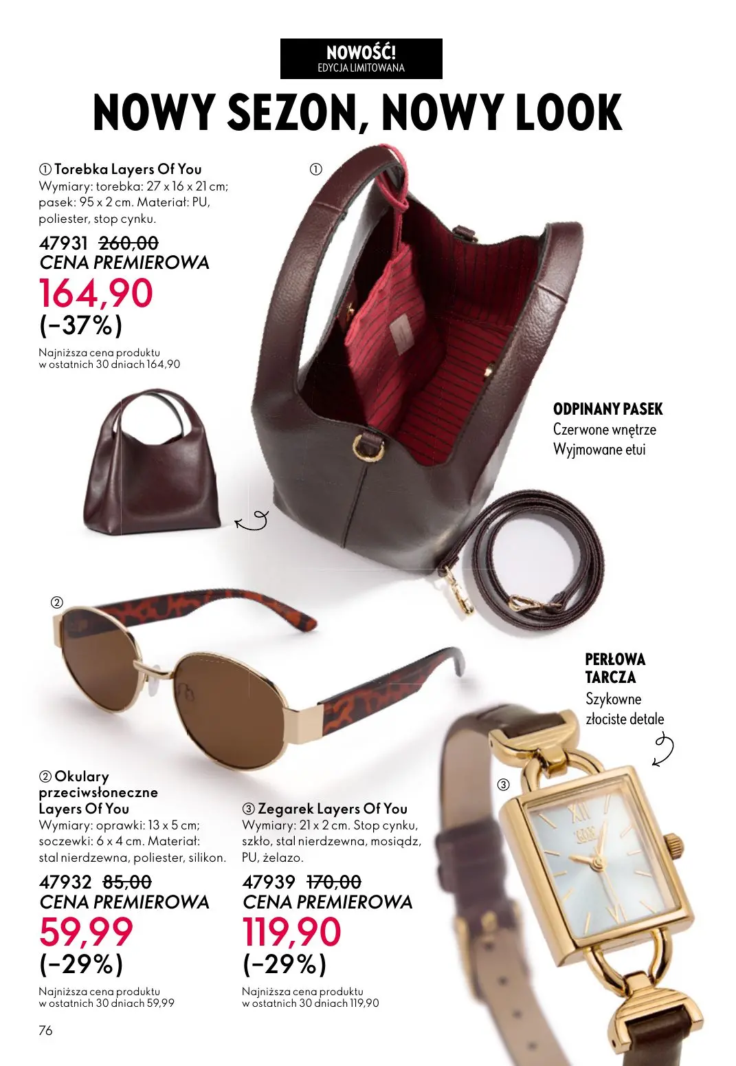 gazetka promocyjna ORIFLAME Niech zalśnią twoje oczy - Strona 76