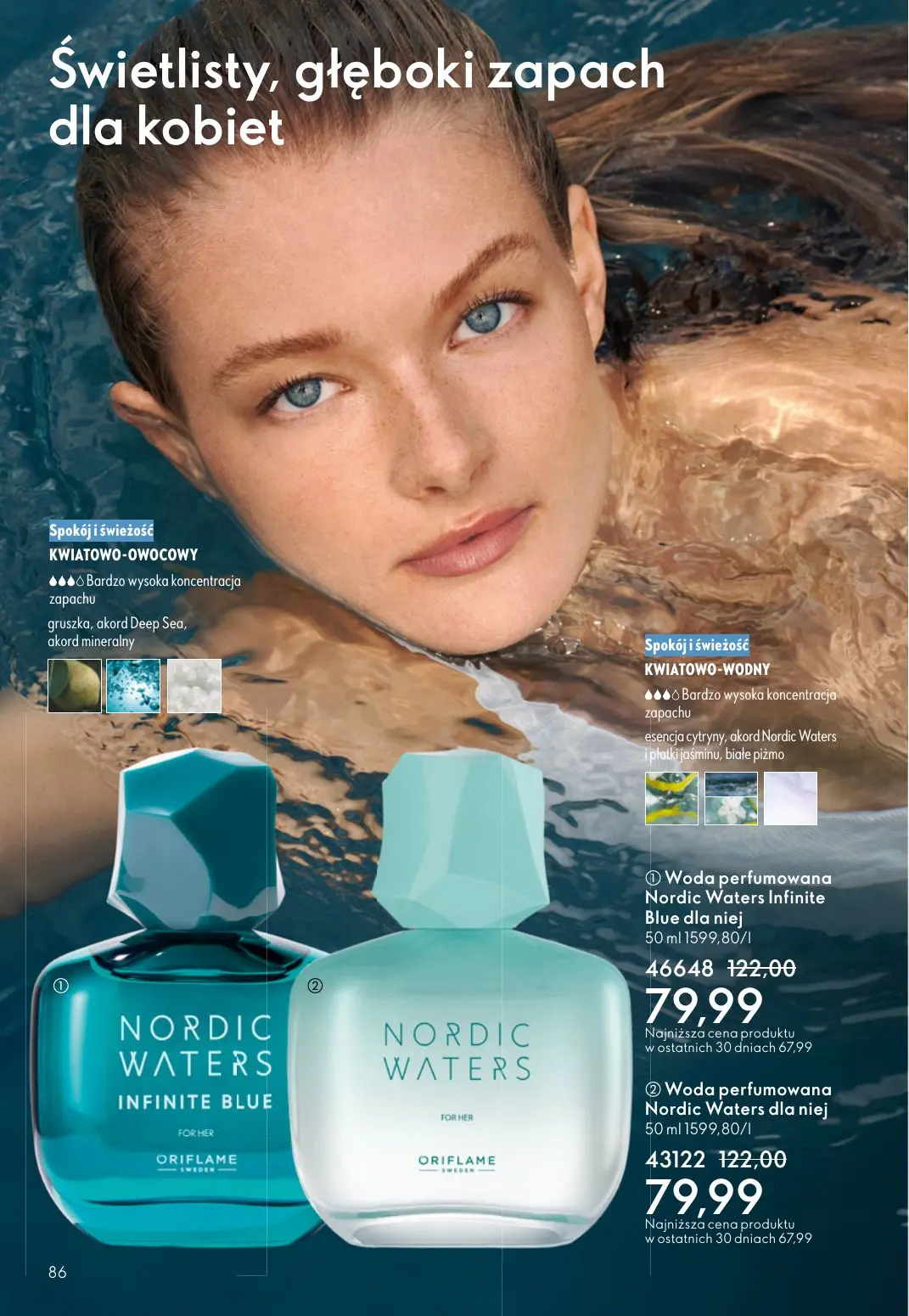 gazetka promocyjna ORIFLAME Niech zalśnią twoje oczy - Strona 86