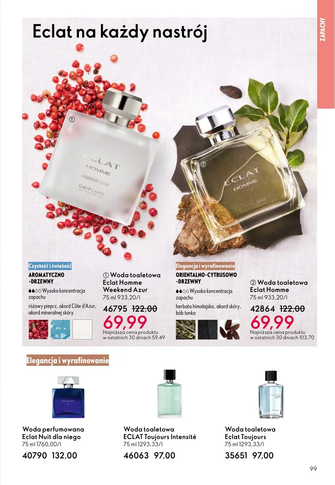 gazetka promocyjna ORIFLAME Niech zalśnią twoje oczy - Strona 99
