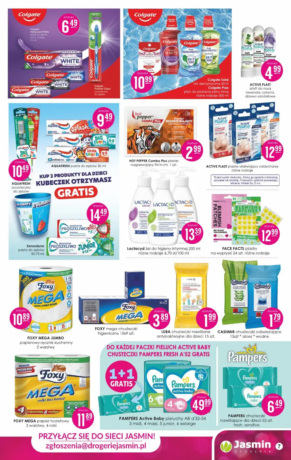 gazetka promocyjna DROGERIE JASMIN Super okazje! - Strona 7