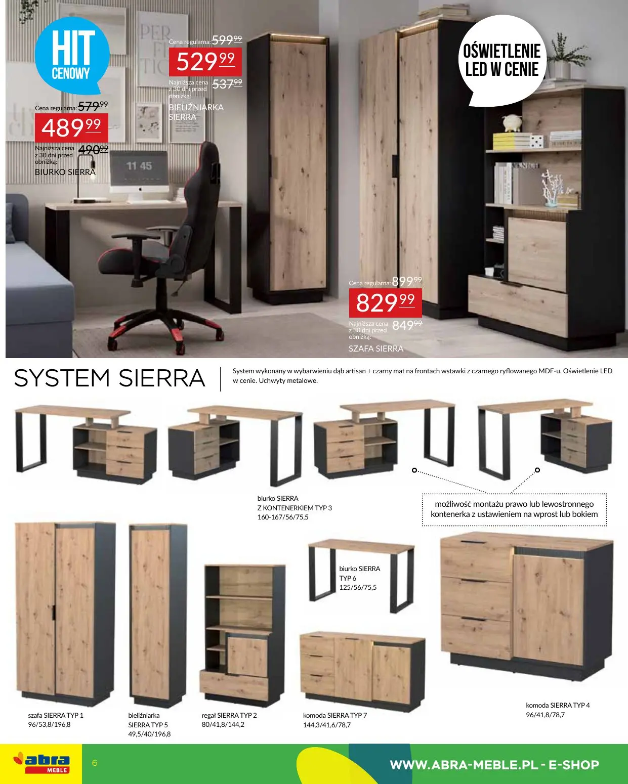 gazetka promocyjna abra meble Hit cenowy - Strona 6