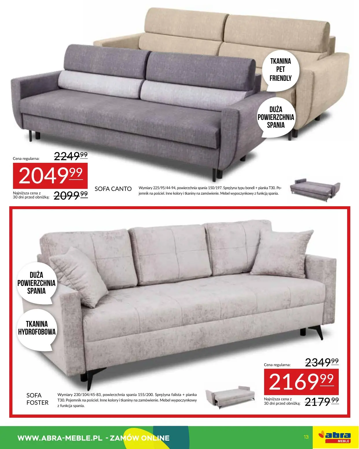 gazetka promocyjna abra meble Hit cenowy - Strona 13