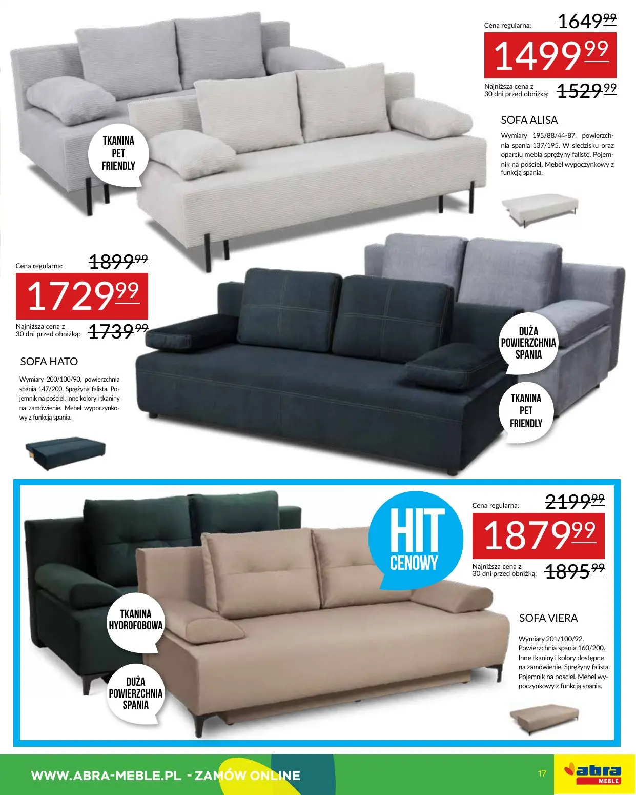 gazetka promocyjna abra meble Hit cenowy - Strona 17