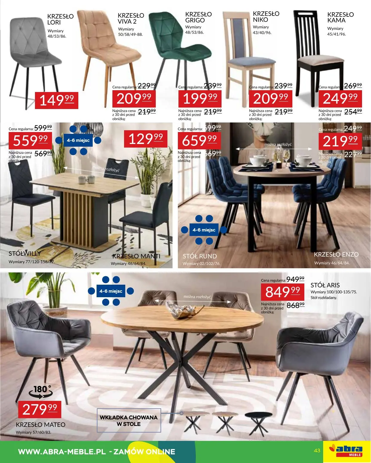 gazetka promocyjna abra meble Hit cenowy - Strona 43