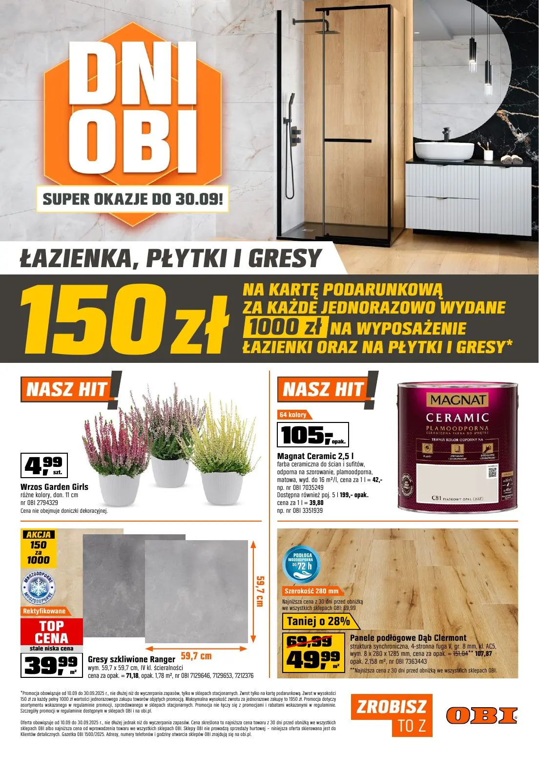 gazetka promocyjna OBI Dni Obi - Strona 1