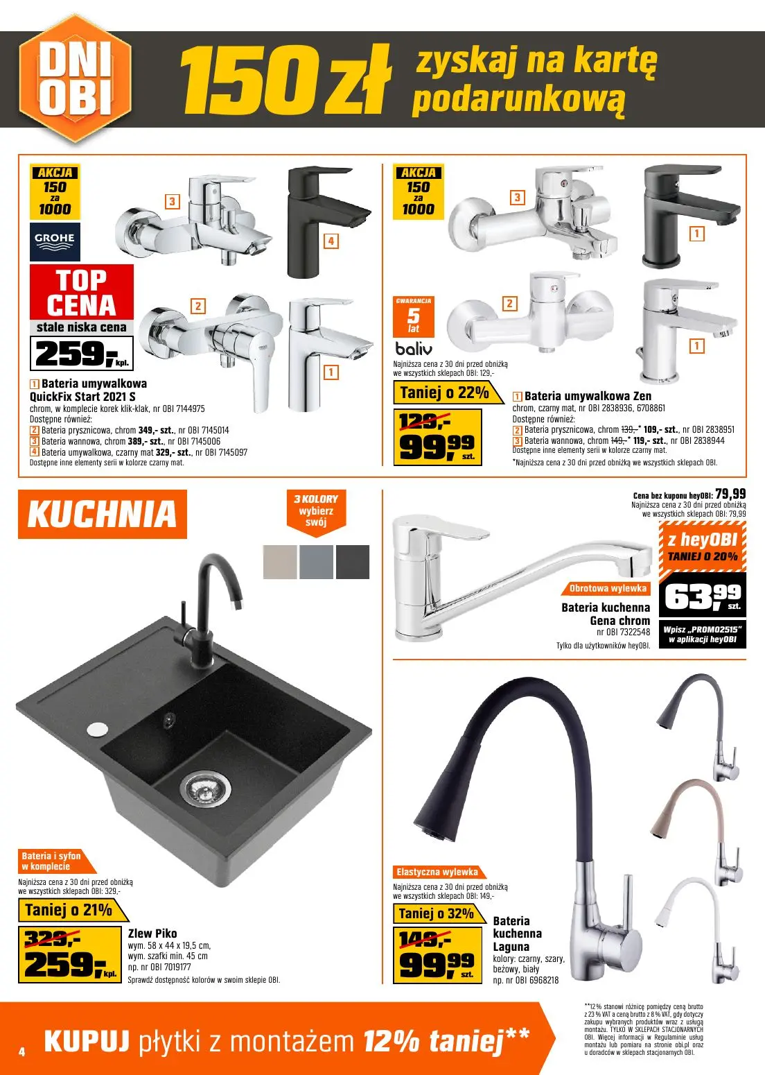 gazetka promocyjna OBI Dni Obi - Strona 4