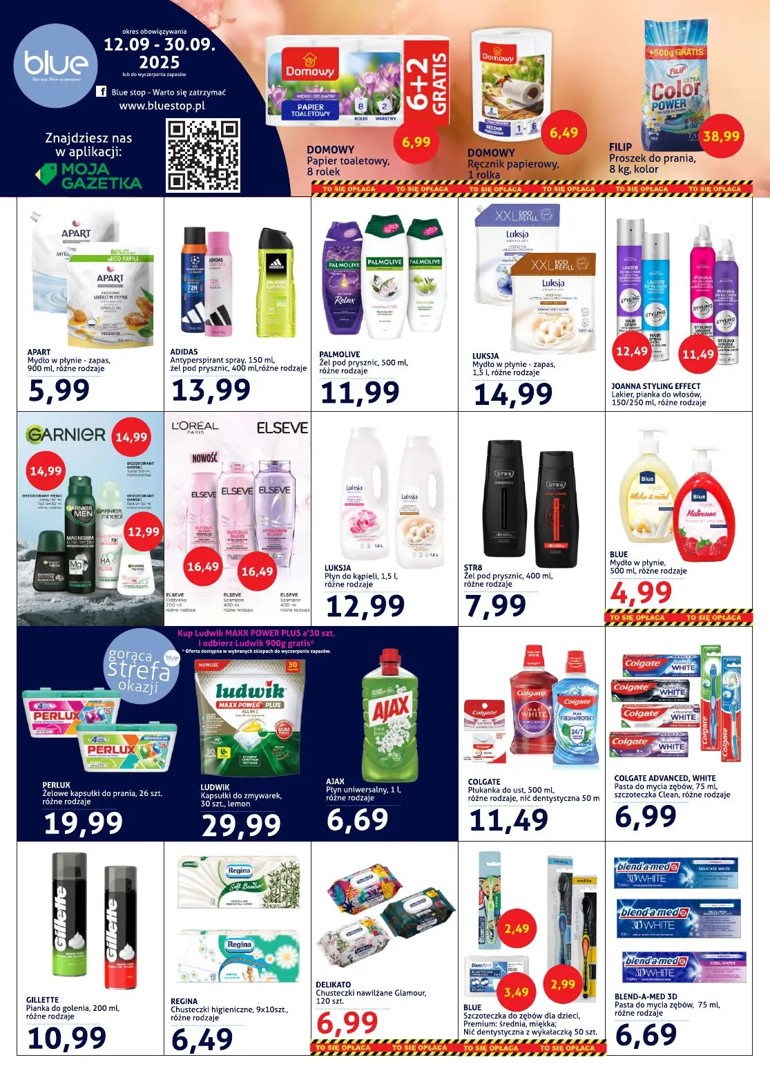 gazetka promocyjna Blue stop - Strona 1