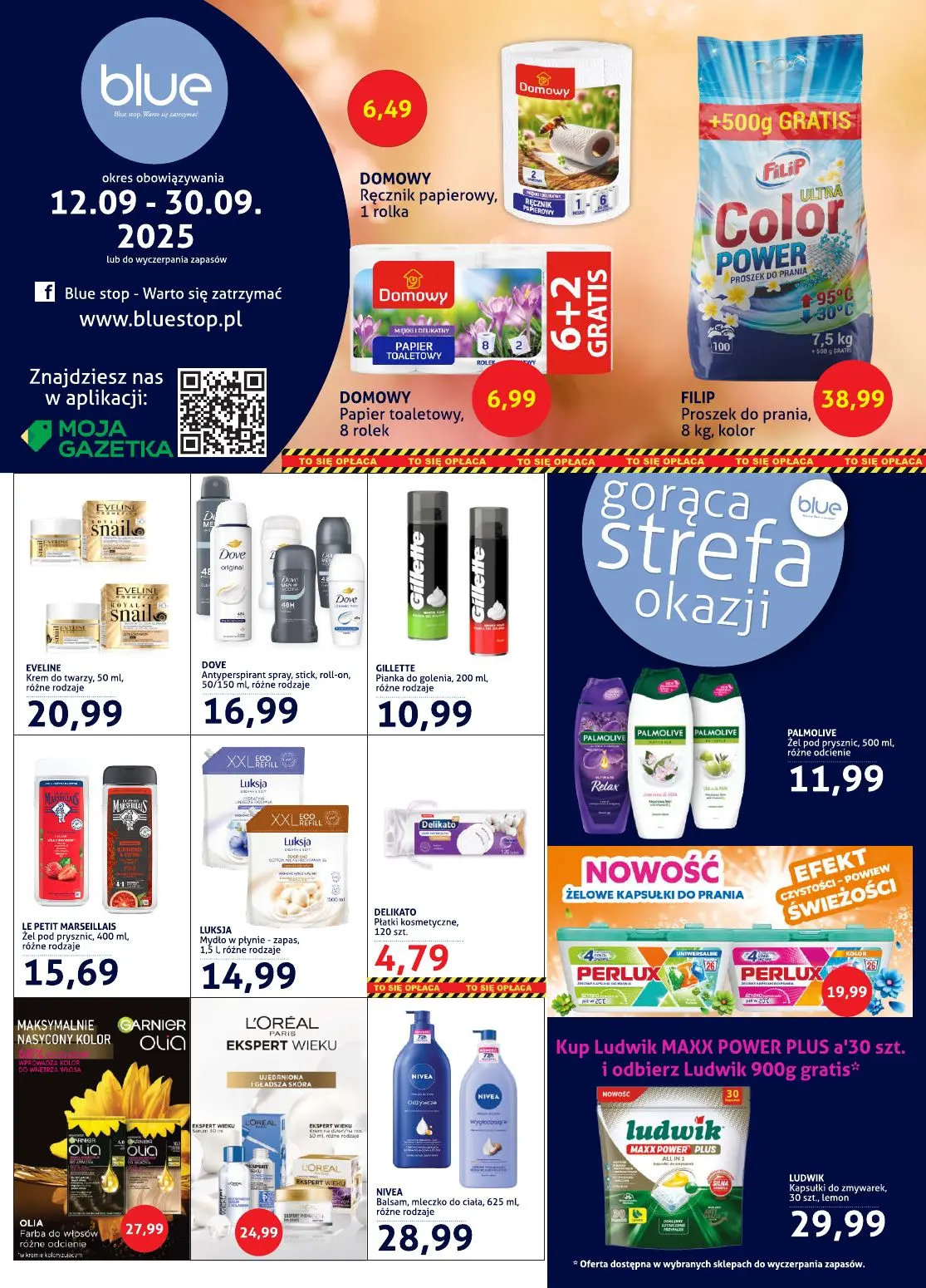 gazetka promocyjna Blue stop Drogeria - Strona 1