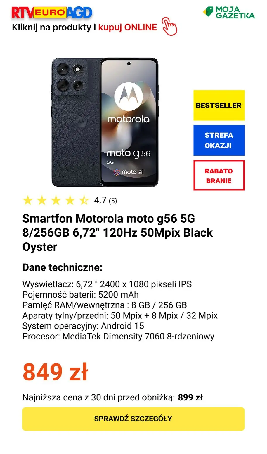 gazetka promocyjna RTV EURO AGD Rabatobranie! %% - Strona 3