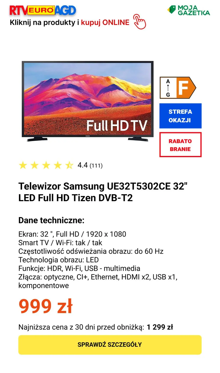 gazetka promocyjna RTV EURO AGD Rabatobranie! %% - Strona 18