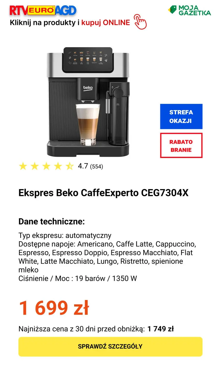 gazetka promocyjna RTV EURO AGD Rabatobranie! %% - Strona 19