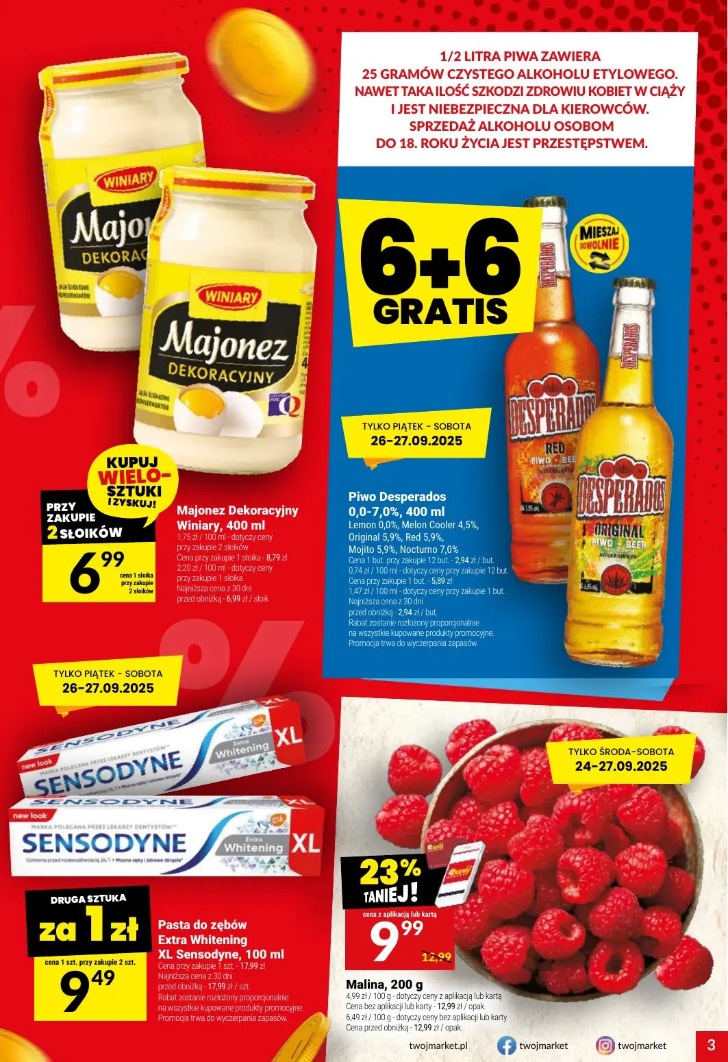 gazetka promocyjna Twój Market Moc promocji - Strona 3