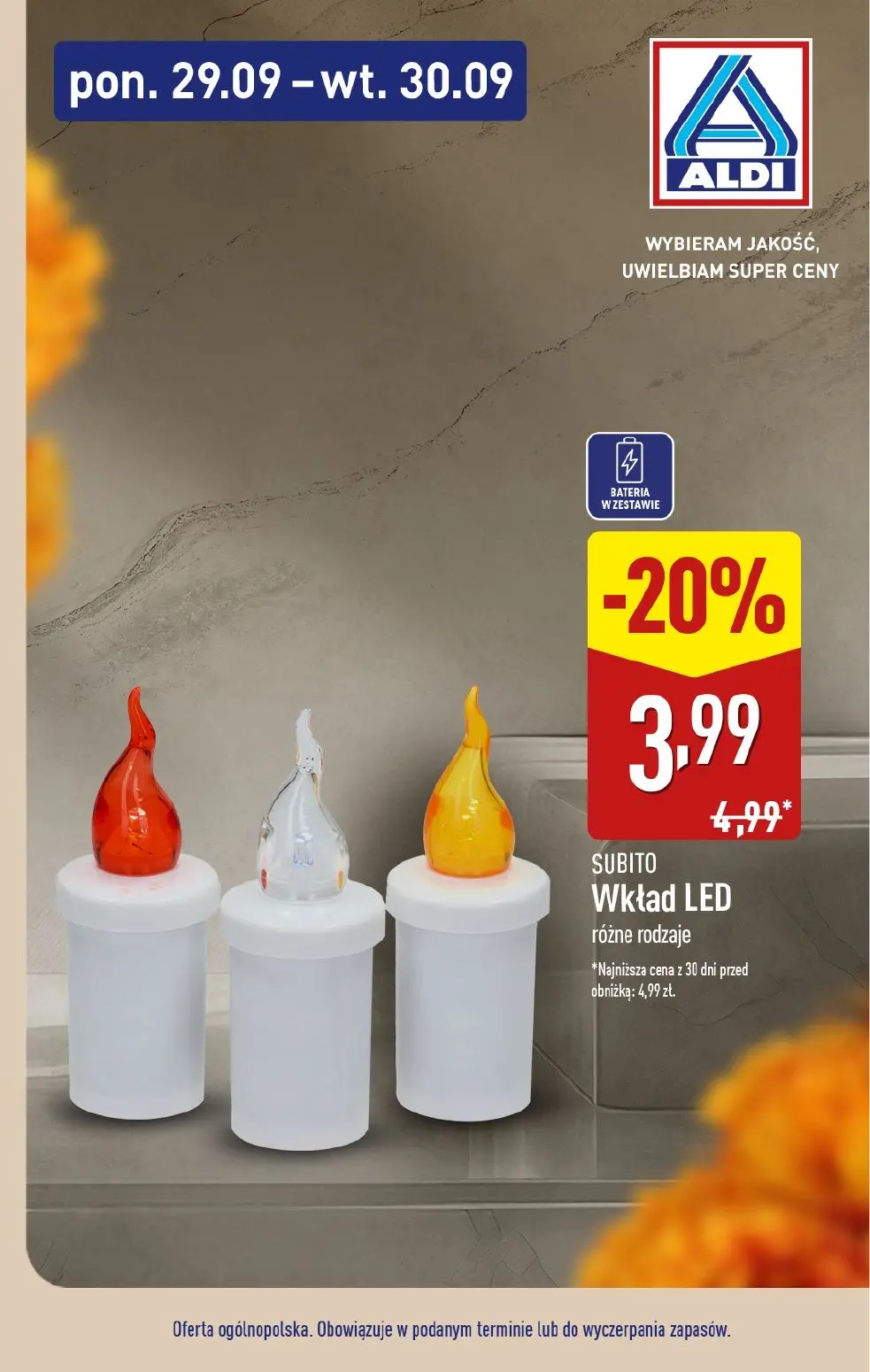 gazetka promocyjna ALDI Świece LED Subito 🕯️ - Strona 2