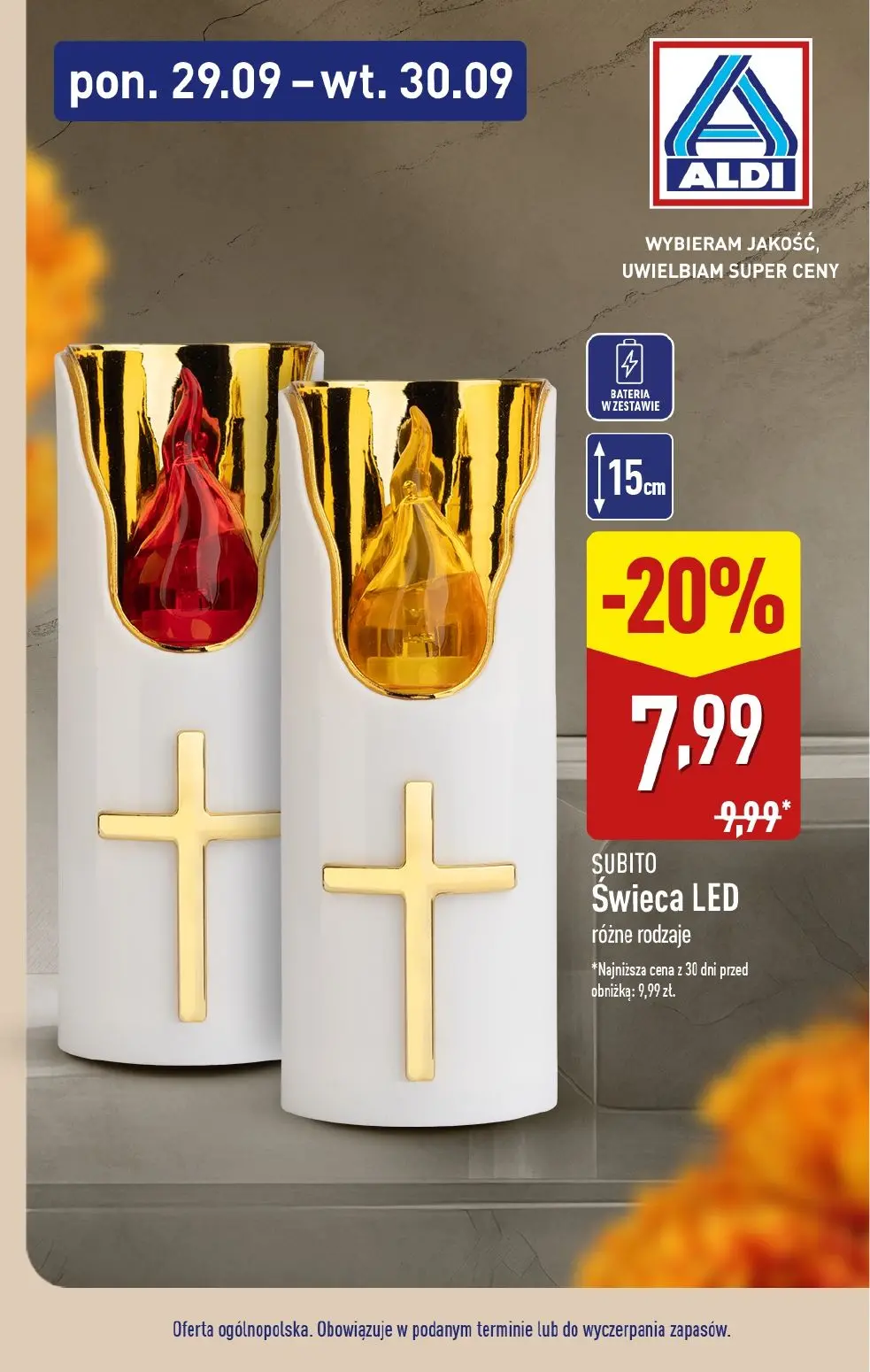 gazetka promocyjna ALDI Świece LED Subito 🕯️ - Strona 5