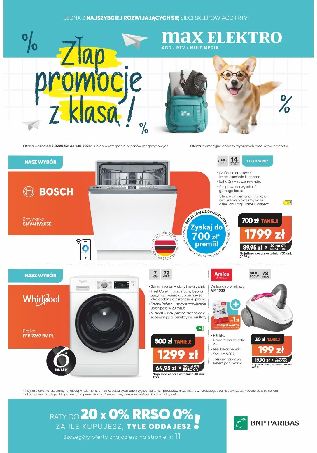 gazetka promocyjna max ELEKTRO Złap promocje z klasą! - Strona 1