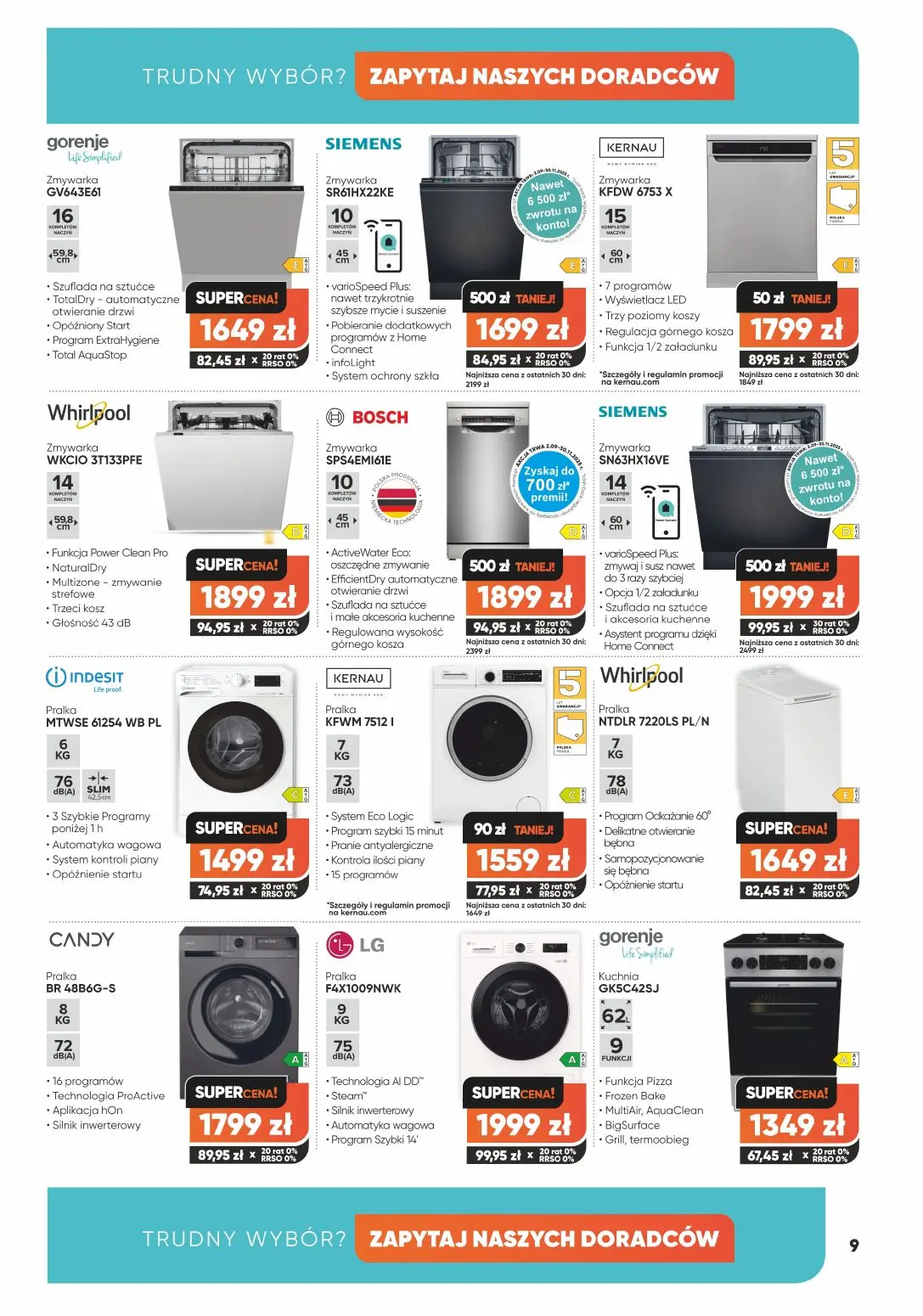 gazetka promocyjna max ELEKTRO Złap promocje z klasą! - Strona 9
