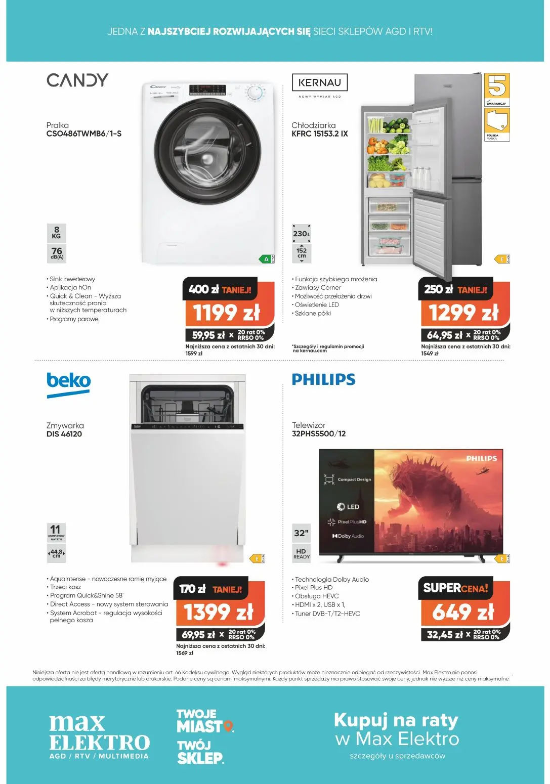 gazetka promocyjna max ELEKTRO Złap promocje z klasą! - Strona 12