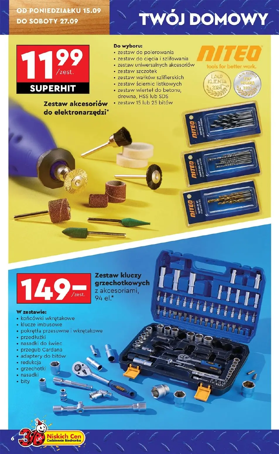 gazetka promocyjna Biedronka Hity i inspiracje - Strona 8
