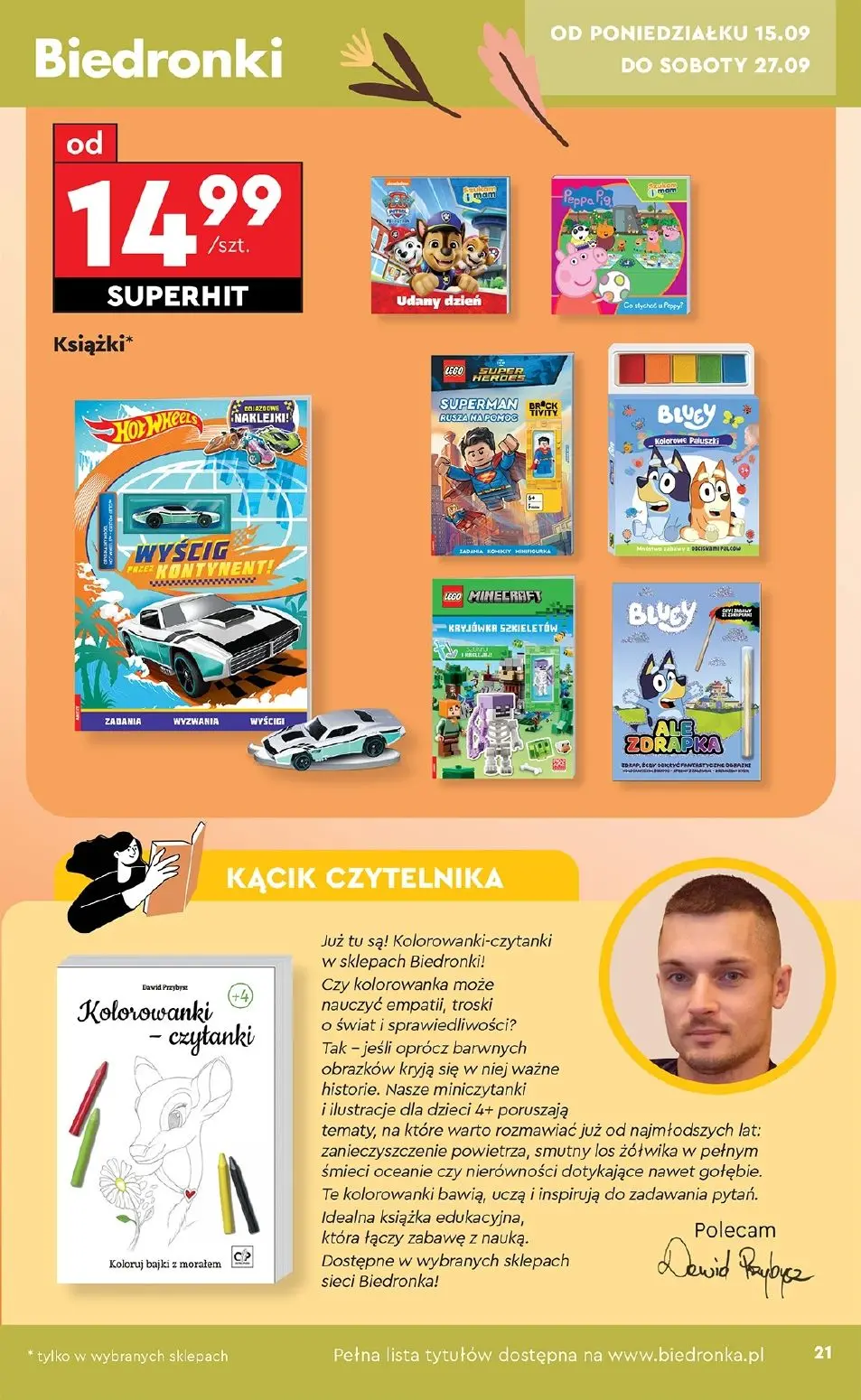 gazetka promocyjna Biedronka Hity i inspiracje - Strona 23