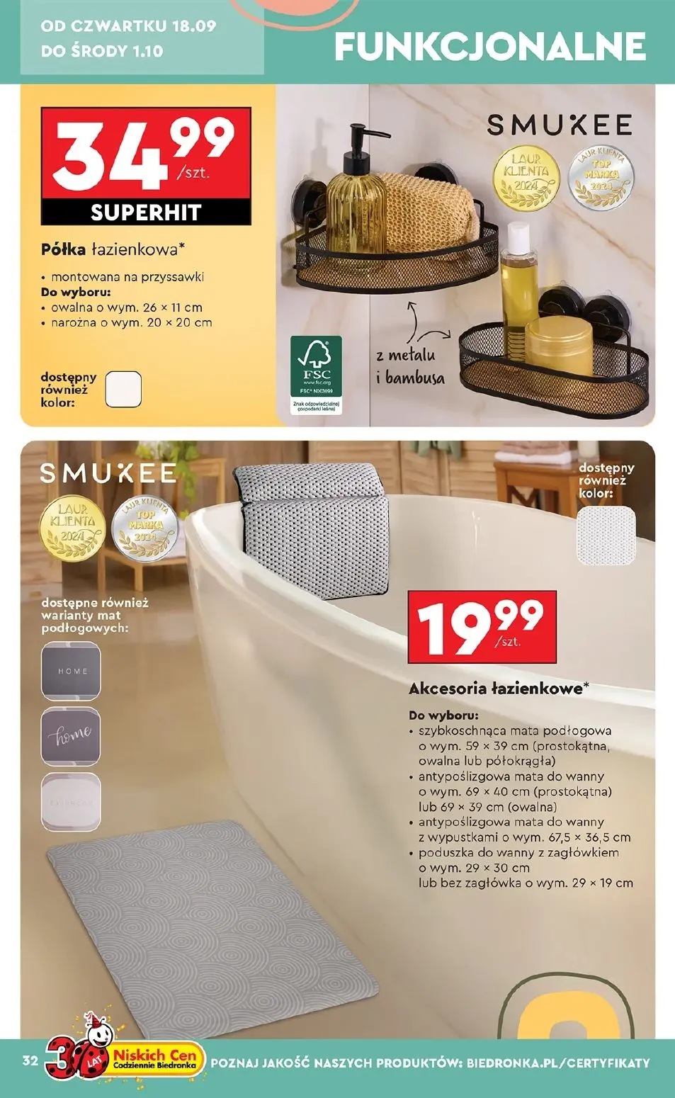 gazetka promocyjna Biedronka Hity i inspiracje - Strona 34