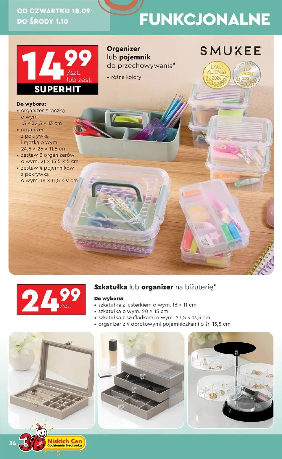 gazetka promocyjna Biedronka Hity i inspiracje - Strona 36
