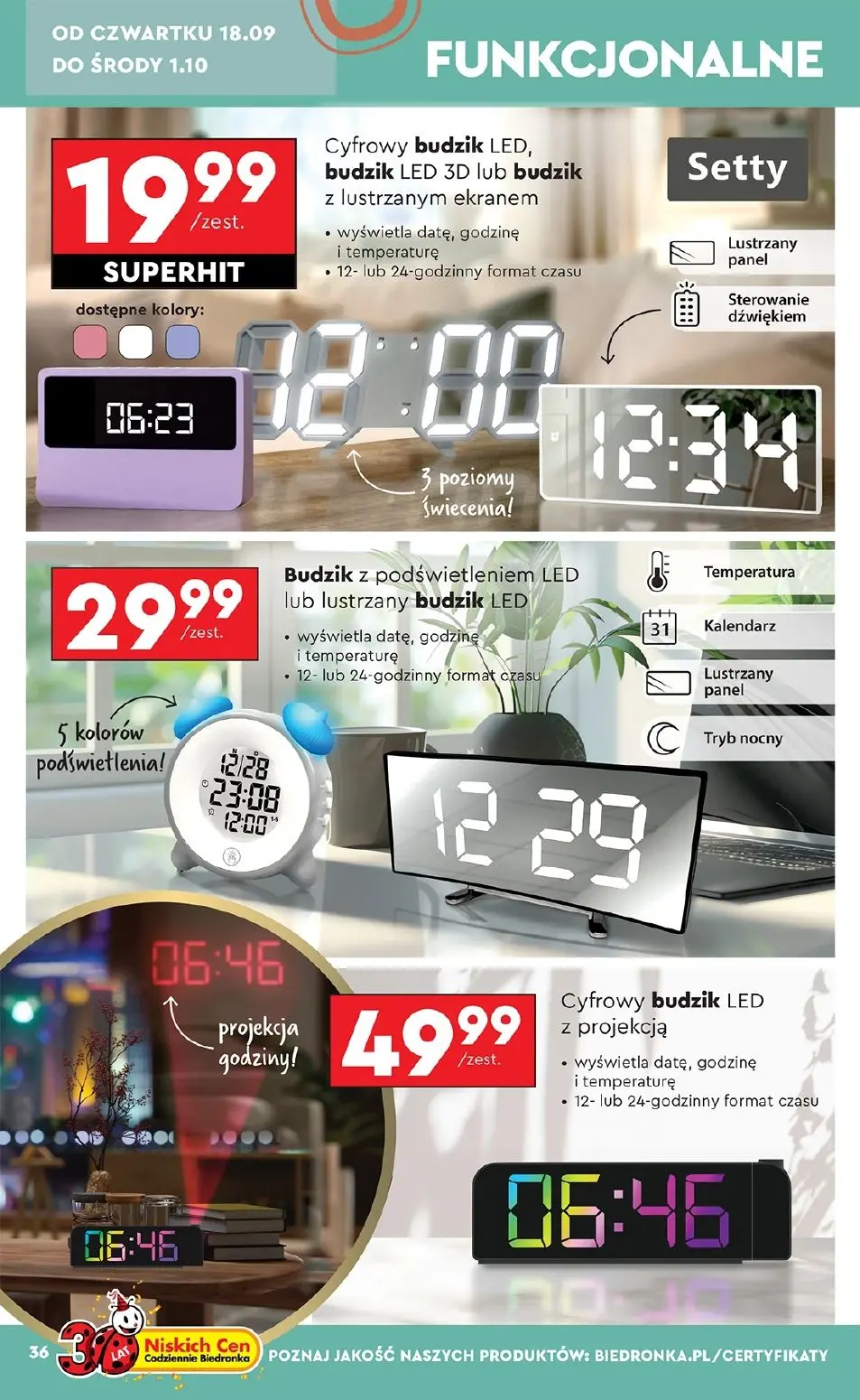 gazetka promocyjna Biedronka Hity i inspiracje - Strona 38
