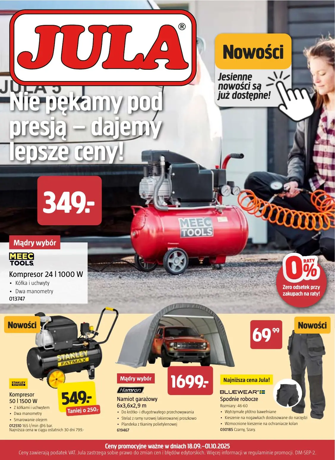 gazetka promocyjna JULA Jesienne nowości - Strona 1
