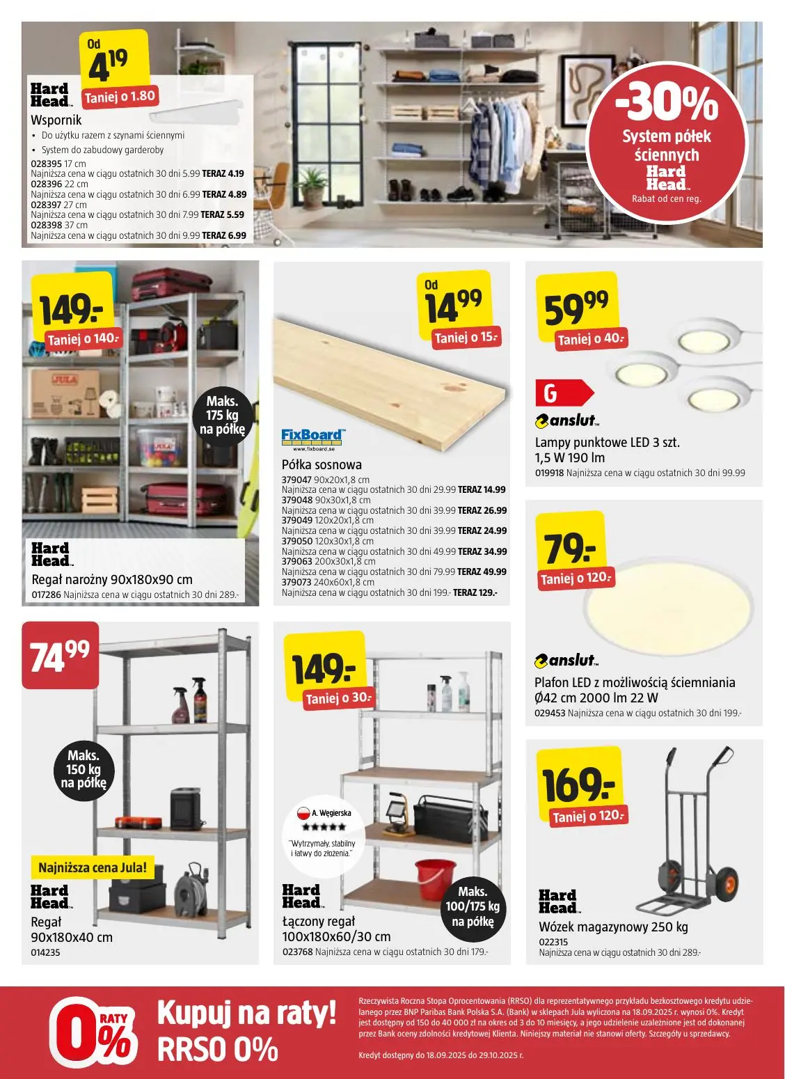 gazetka promocyjna JULA Jesienne nowości - Strona 7
