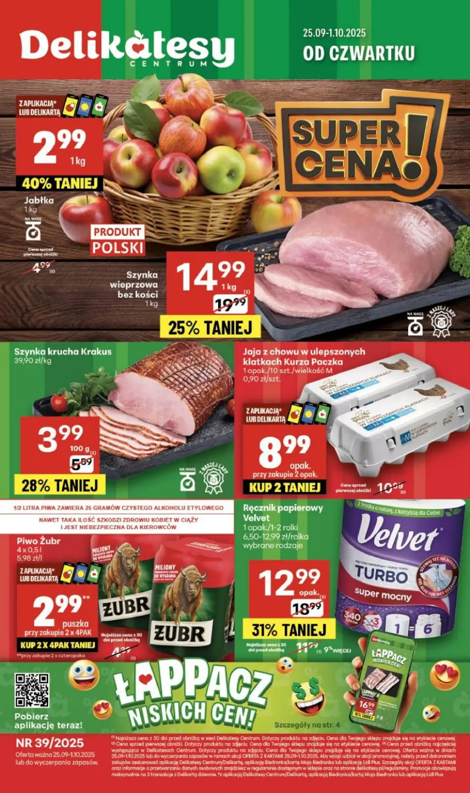 gazetka promocyjna Delikatesy Centrum Od czwartku - Strona 1