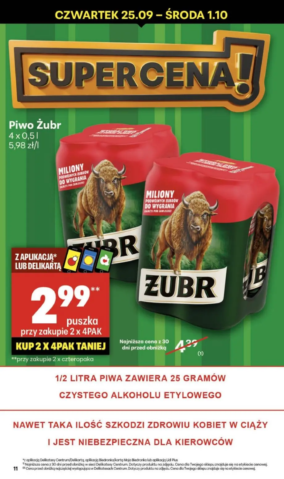 gazetka promocyjna Delikatesy Centrum Od czwartku - Strona 11