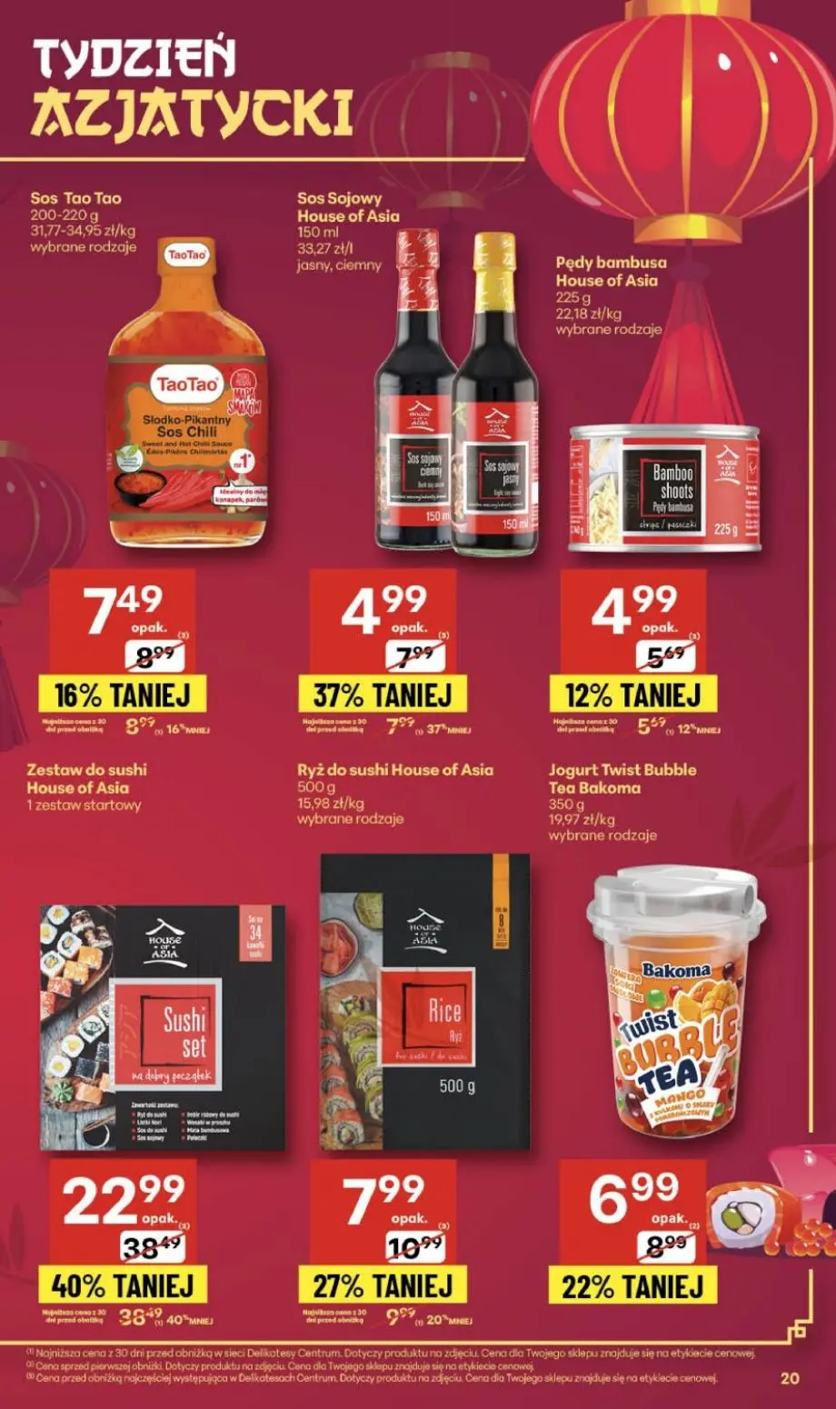 gazetka promocyjna Delikatesy Centrum Od czwartku - Strona 20