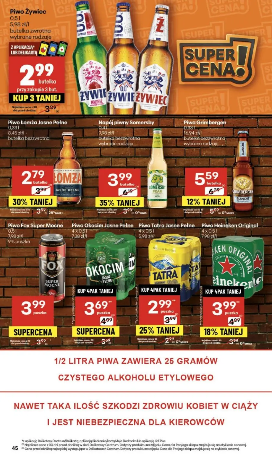 gazetka promocyjna Delikatesy Centrum Od czwartku - Strona 45