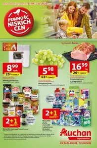 Gazetka promocyjna Auchan Supermarket, ważna od 2025-09-25 do 2025-10-01.