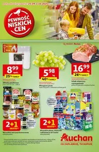 Gazetka promocyjna Auchan, ważna od 2025-09-25 do 2025-10-01.