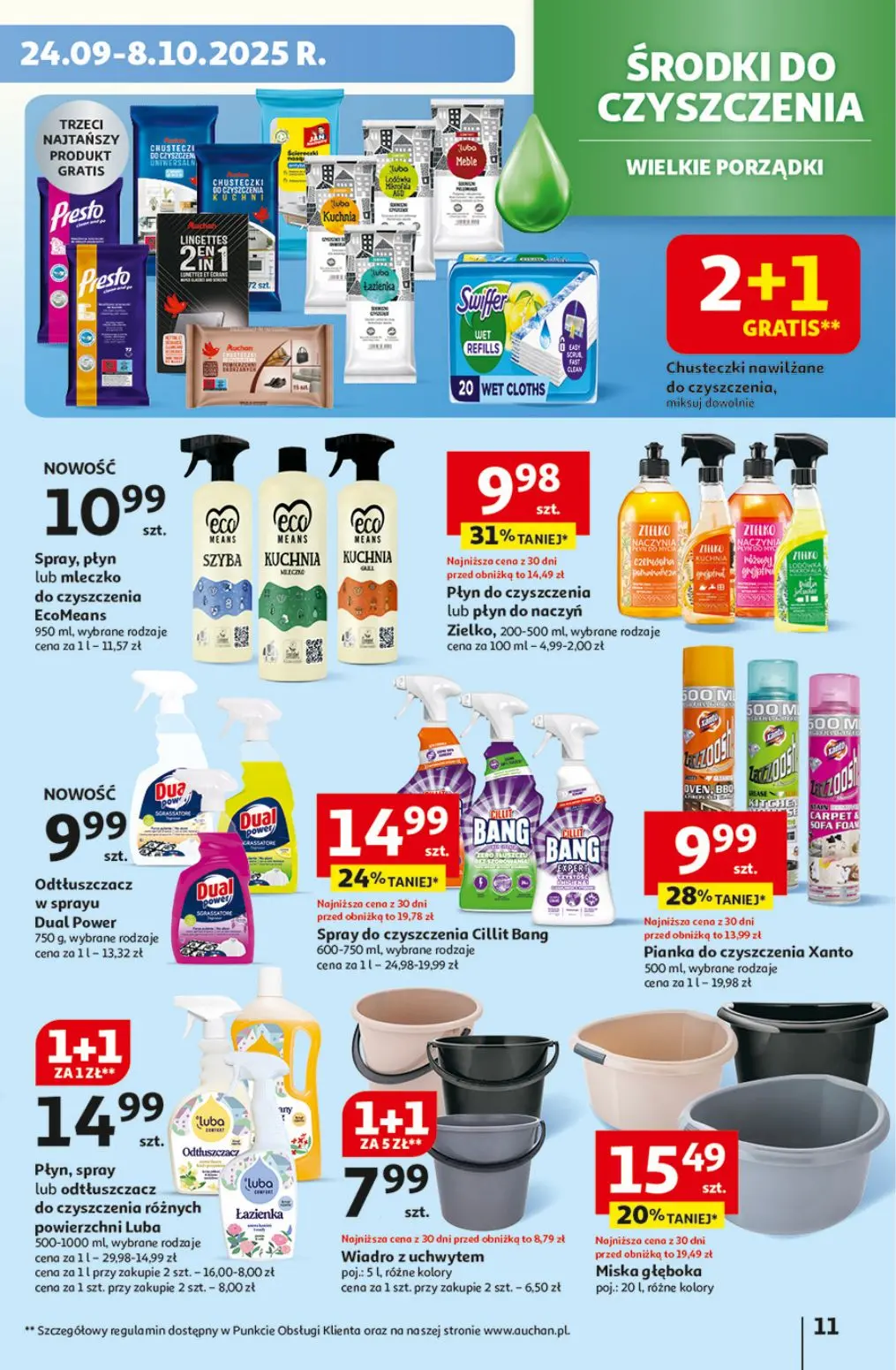 gazetka promocyjna Auchan Pewność niskich cen - Strona 11