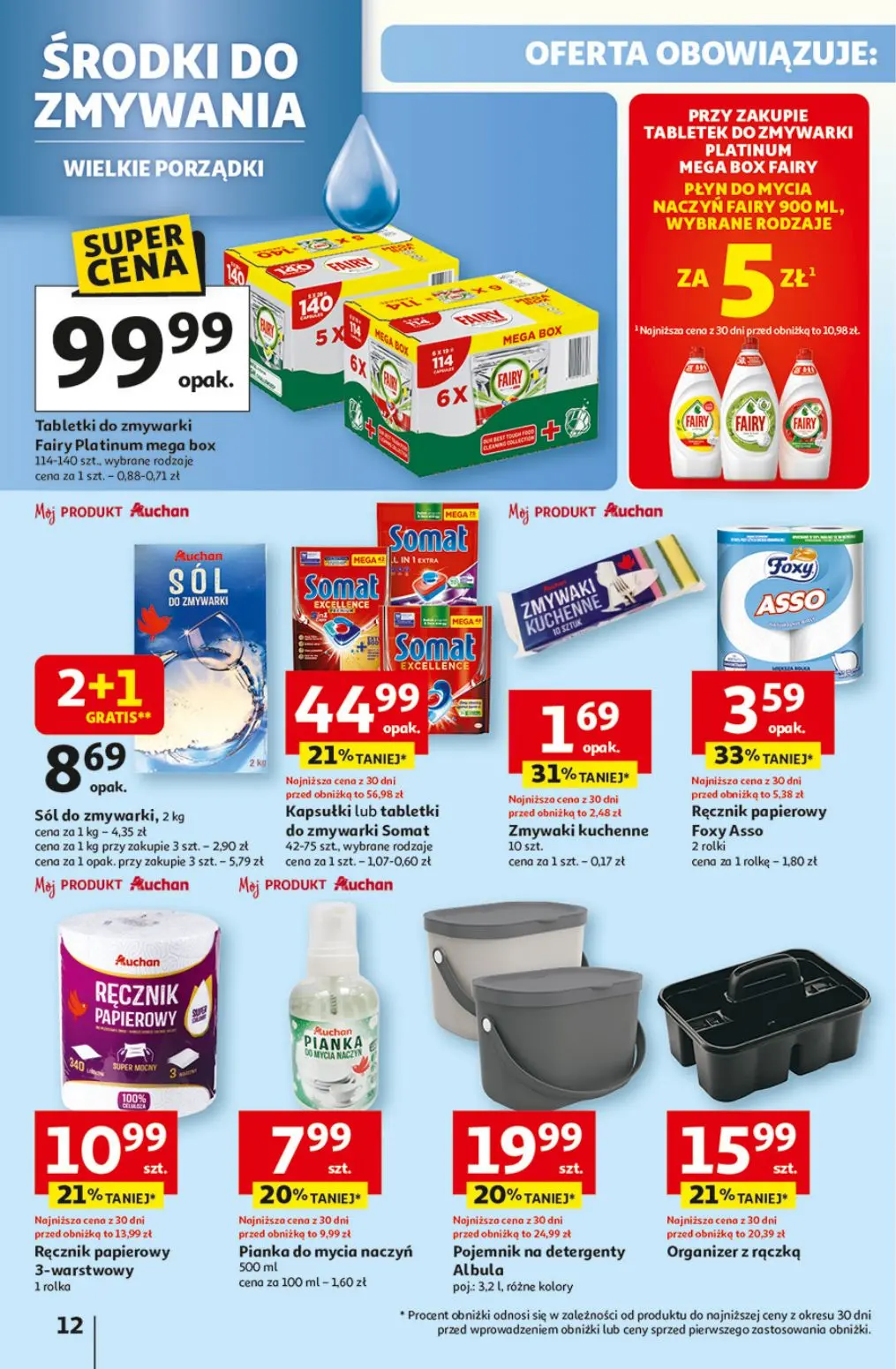 gazetka promocyjna Auchan Pewność niskich cen - Strona 12