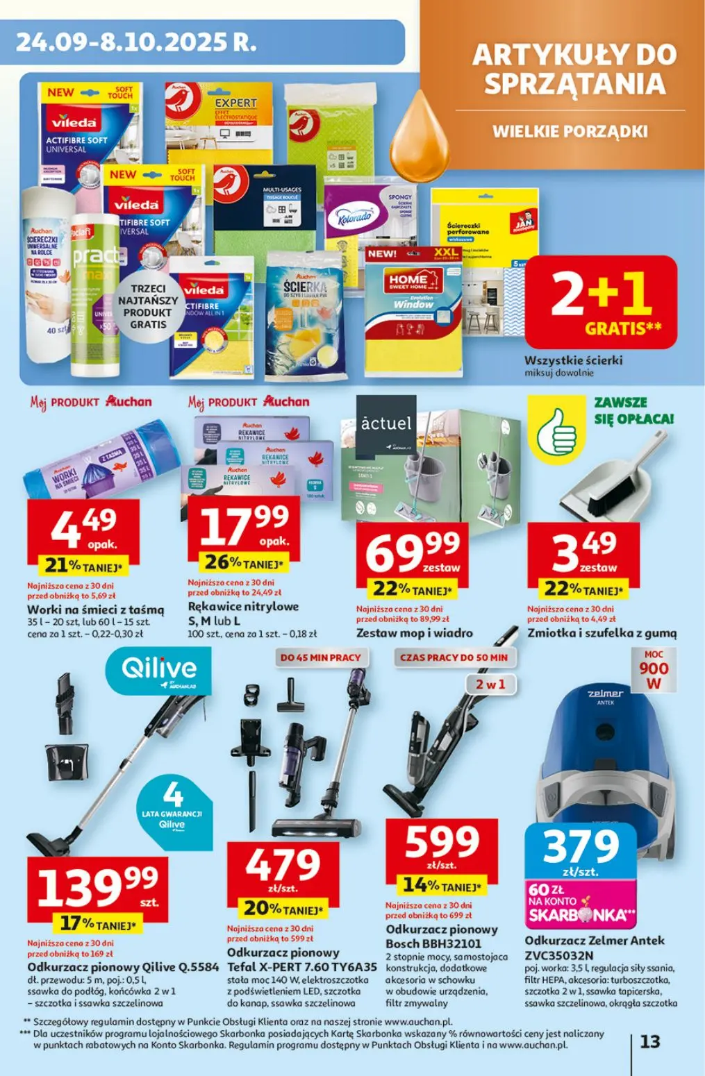 gazetka promocyjna Auchan Pewność niskich cen - Strona 13