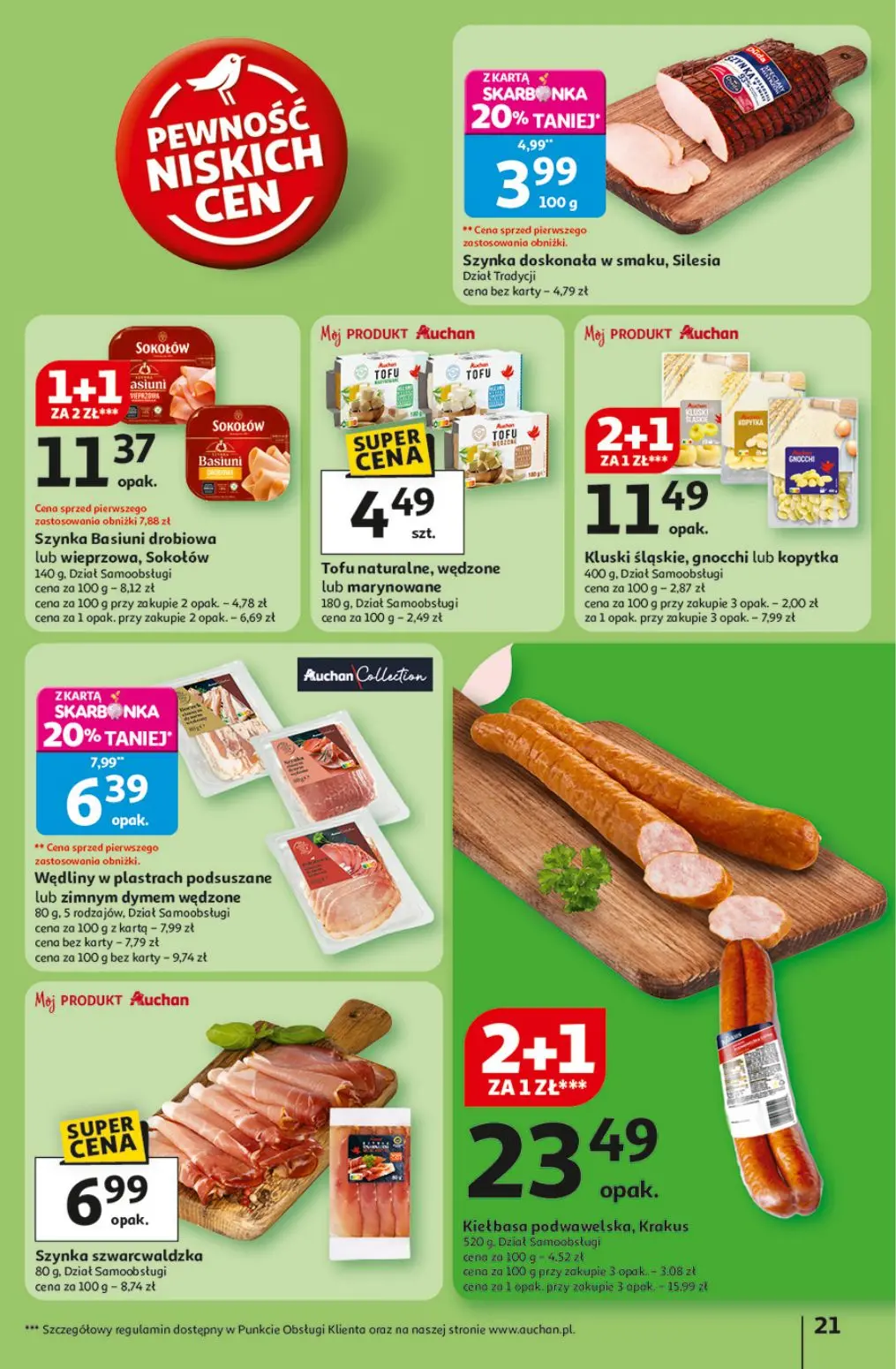 gazetka promocyjna Auchan Pewność niskich cen - Strona 21