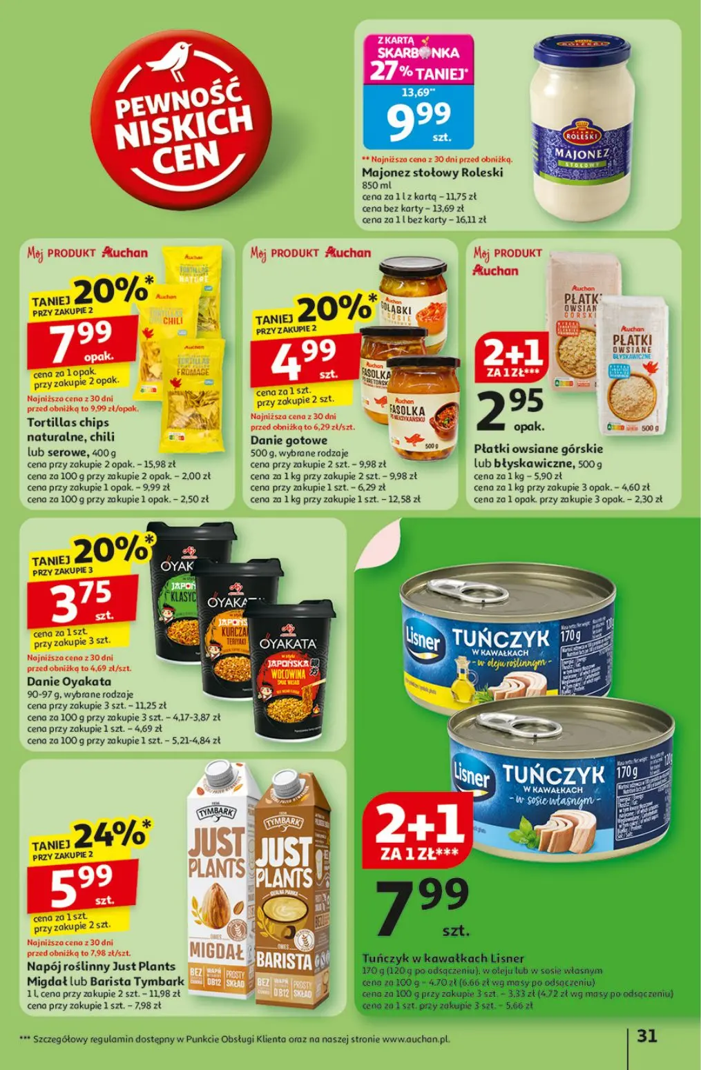 gazetka promocyjna Auchan Pewność niskich cen - Strona 31