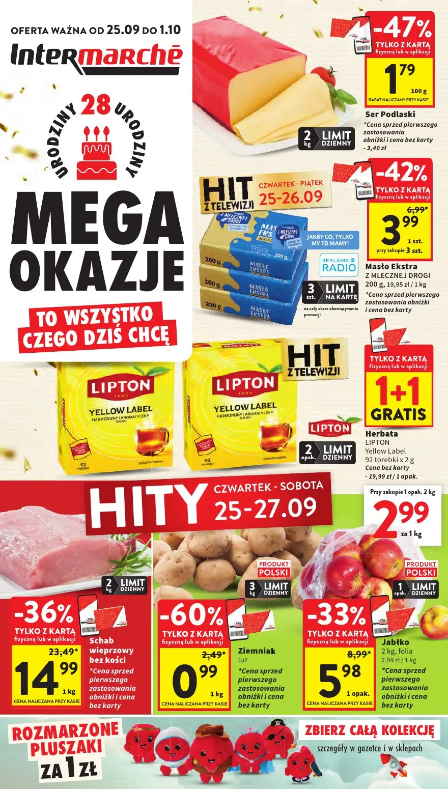 gazetka promocyjna Intermarche Mega okazje - Strona 1