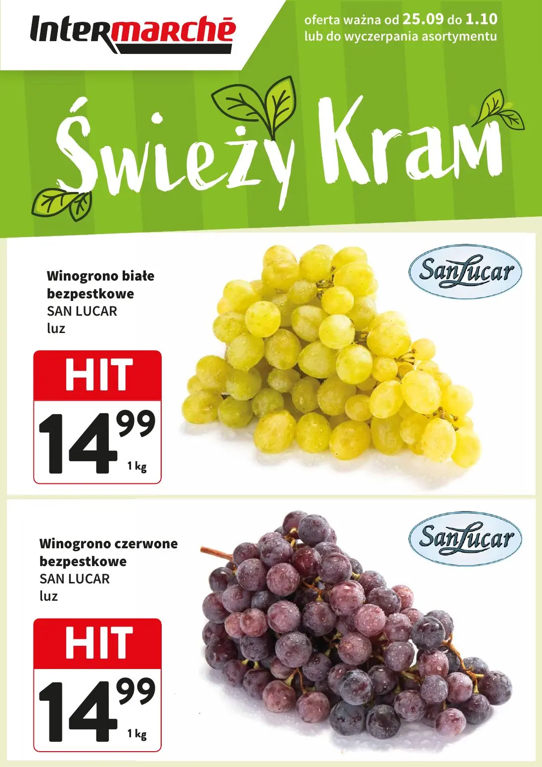 gazetka promocyjna Intermarche Świeży hit - Strona 1