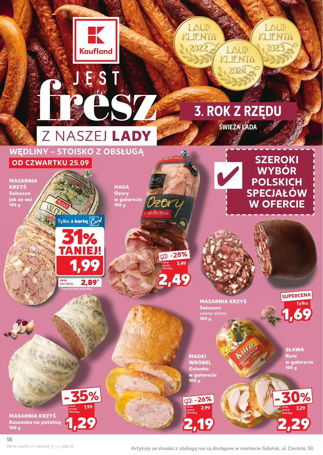 gazetka promocyjna Kaufland Jest fresz - Strona 18