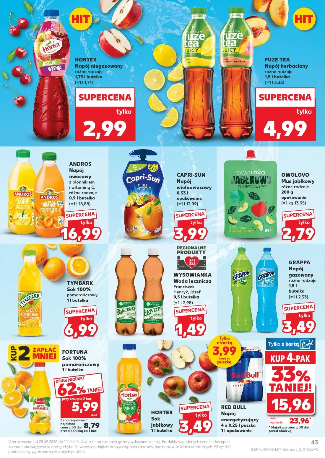 gazetka promocyjna Kaufland Jest fresz - Strona 43