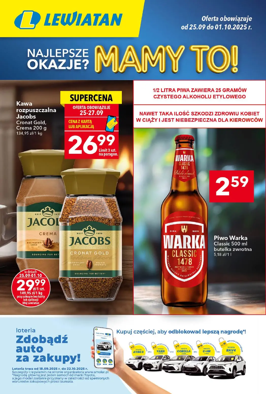 gazetka promocyjna LEWIATAN Są okazje w Lewiatanie - Strona 1