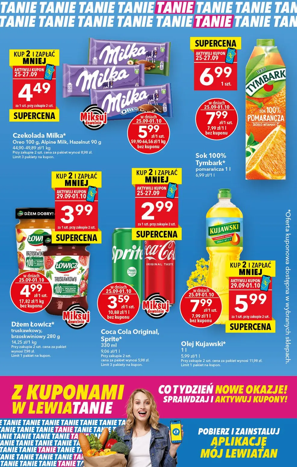 gazetka promocyjna LEWIATAN Z kuponami w Lewiatanie - Strona 1