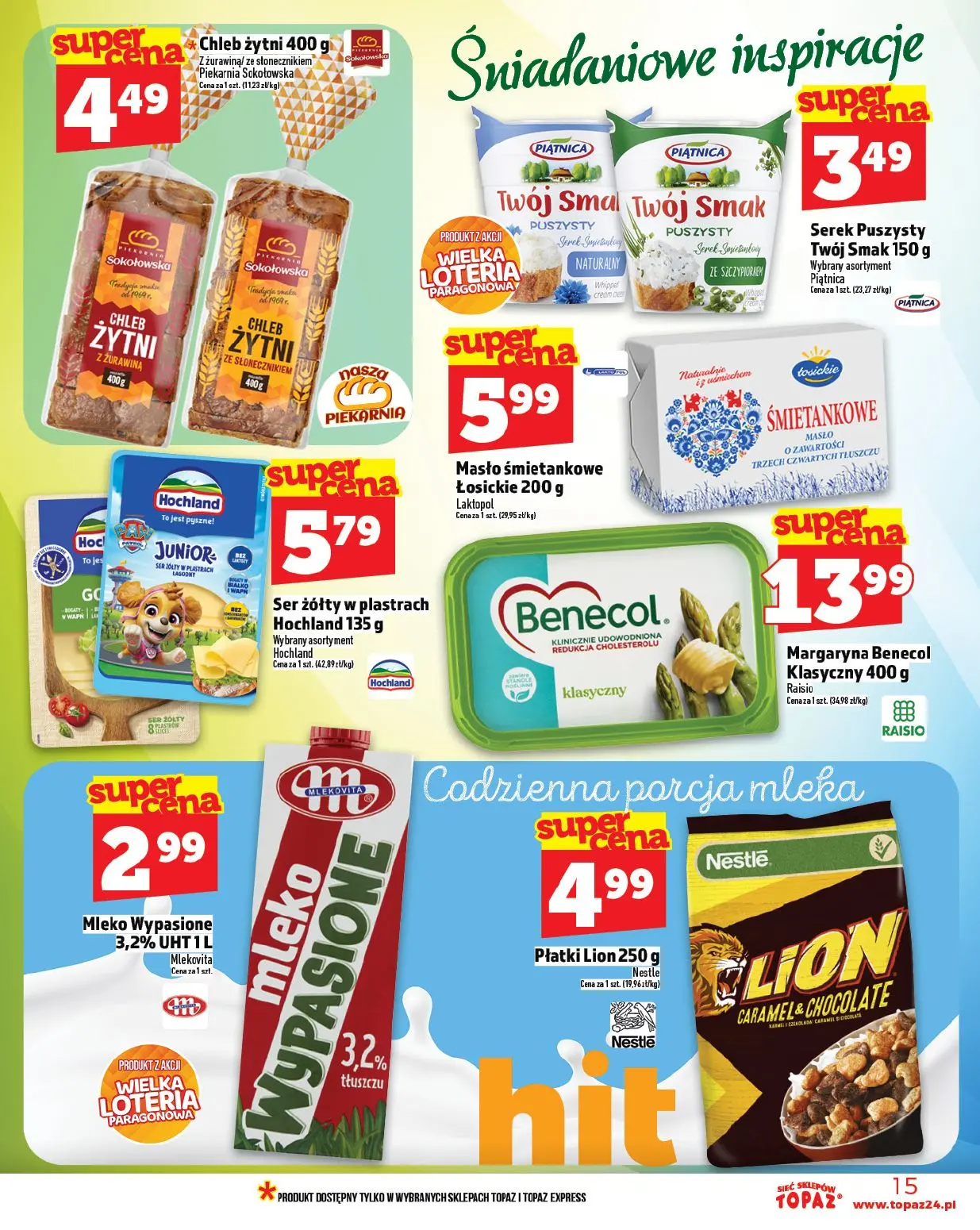 gazetka promocyjna Topaz Ogólna - Strona 15
