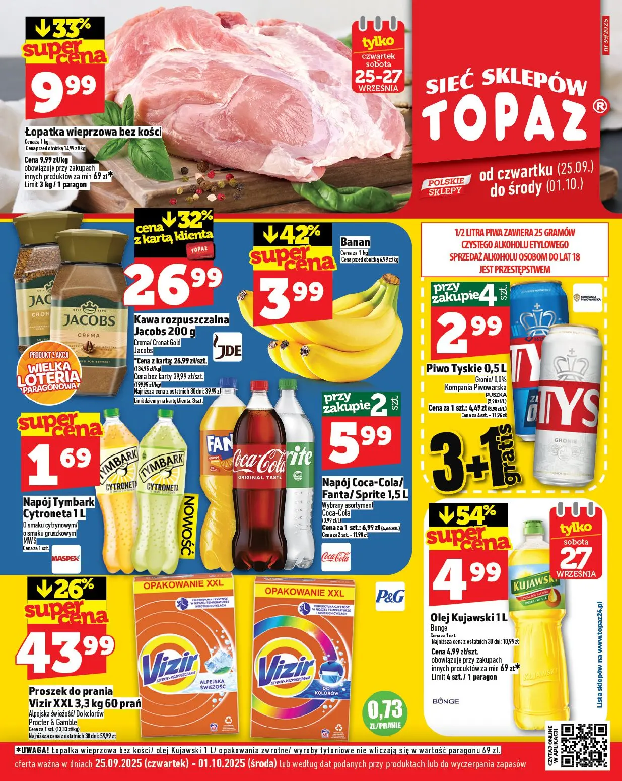 gazetka promocyjna Topaz Warszawa - Strona 1
